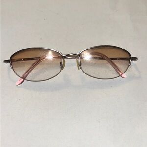Elegant Pink-Tinted eyeglasses